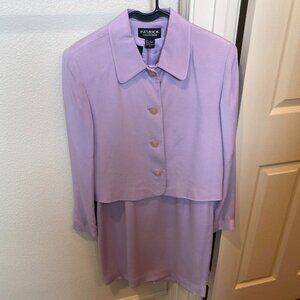 Vintage 90's PATRICK Collection Lilac 2-Piece Dress Suit